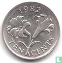Bermuda 10 cents 1982 - Afbeelding 1
