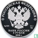 Russia 3 rubles 2018 (PROOF) "Just you wait!" - Image 1