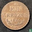 Autriche 1 kreuzer 1816 (G)  - Image 1
