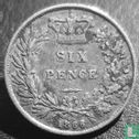 Verenigd koninkrijk 6 pence 1866 - Afbeelding 1