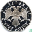 Russia 3 rubles 1994 (PROOF) "Alexander Andreyevich Ivanov" - Image 1