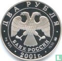 Russia 2 rubles 2001 (PROOF) "200th anniversary Birth of Vladimir Ivanovich Dal" - Image 1