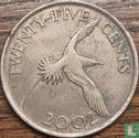 Bermuda 25 cents 2002 - Image 1