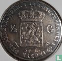 Nederland ½ gulden 1822 (zonder MICHAUT) - Afbeelding 1