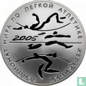 Rusland 3 roebels 2005 (PROOF) "World Athletics Championships in Helsinki" - Afbeelding 2