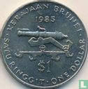 Brunei 1 dollar 1985 - Image 1