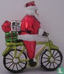 Kerstman op fiets - Image 1