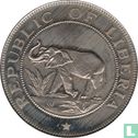 Liberia 2 cents 1979 (PROOF) "Organization of African Unity meeting" - Afbeelding 2