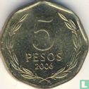 Chili 5 pesos 2006 - Image 1
