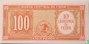 Chile 10 Centesimos zu 100 Pesos (Luis Mackenna Shiell & Francisco Ibañez Barceló) - Bild 2