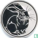 Russia 3 rubles 2011 (PROOF) "Year of the Rabbit" - Image 2