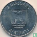 Kiribati 5 dollars 1982 "Royal visit" - Image 2
