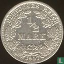 Duitse Rijk ½ mark 1907 (G) - Afbeelding 1