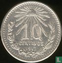 Mexiko 10 Centavo 1912 (Typ 2) - Bild 1
