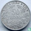 Empire allemand 50 pfennig 1896 - Image 1