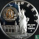 États-Unis 1 dollar 1986 (BE - coloré) "Centenary of the Statue of Liberty - Rhode Island" - Image 1