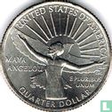 United States ¼ dollar 2022 (P) "Maya Angelou" - Image 2