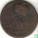 Isle of Man 1 penny 1758 - Image 1
