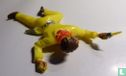 Cowboy lying with revolver (Yellow) - Image 1