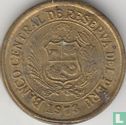 Peru 5 centavos 1973 (type 2) - Image 1