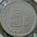 Mexico 5 centavos 2000 - Afbeelding 1