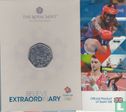 Verenigd Koninkrijk 50 pence 2021 (folder - gekleurd) "2020 Summer Olympics in Tokyo - Team GB" - Afbeelding 1