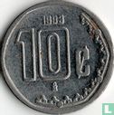 Mexico 10 centavos 1993 - Afbeelding 1
