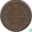 Italie 2 centesimi 1867 (T) - Image 1