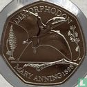 United Kingdom 50 pence 2021 (colourless) "Dimorphodon" - Image 2