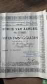 Aandeel 25 gulden 1916  Goed Wonen - Afbeelding 1