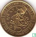 San Marino 5 euro 2021 "Aquarius" - Image 1