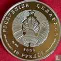 Belarus 10 rubles 2009 (PROOF) "10th anniversary Treaty establishing the Union State" - Image 1