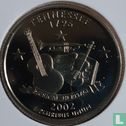 États-Unis ¼ dollar 2002 (BE - cuivre recouvert de cuivre-nickel) "Tennessee" - Image 1