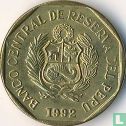 Peru 5 céntimos 1992 - Afbeelding 1