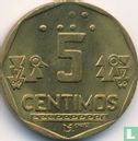 Peru 5 céntimos 1991 - Image 2