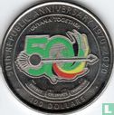 Guyana 100 dollars 2020 "50 years of the Republic" - Afbeelding 2