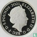 United Kingdom 5 pounds 2021 (PROOF - silver) "95th Birthday of Queen Elizabeth II" - Image 1