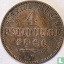 Preußen 4 Pfenninge 1866 - Bild 1