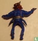 Cowboy avec 2 pistolets (bleu) - Image 2