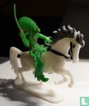 Chef à cheval avec lance (vert) - Image 3