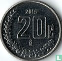 Mexiko 20 Centavo 2015 - Bild 1