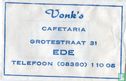 Vonk's Cafetaria - Afbeelding 1