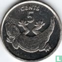 Kiribati 5 cents 1979 (staal bekleed met koper-nikkel) - Afbeelding 2