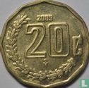 Mexico 20 centavos 2009 (aluminum-bronze) - Image 1