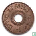 Palestine 10 mils 1942 (bronze) - Image 2