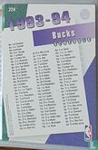 1993-94 Bucks Schedule - Afbeelding 2