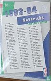 1993-94 Mavericks Schedule - Afbeelding 2