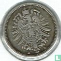 Empire allemand 20 pfennig 1875 (B) - Image 2