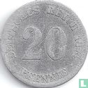 German Empire 20 pfennig 1874 (C) - Image 1