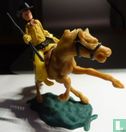 Cowboy on horseback (yellow) - Image 2